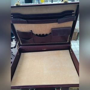 VINTAGE KORCHMAR LEATHER BRIEFCASE Monroe * estate piece